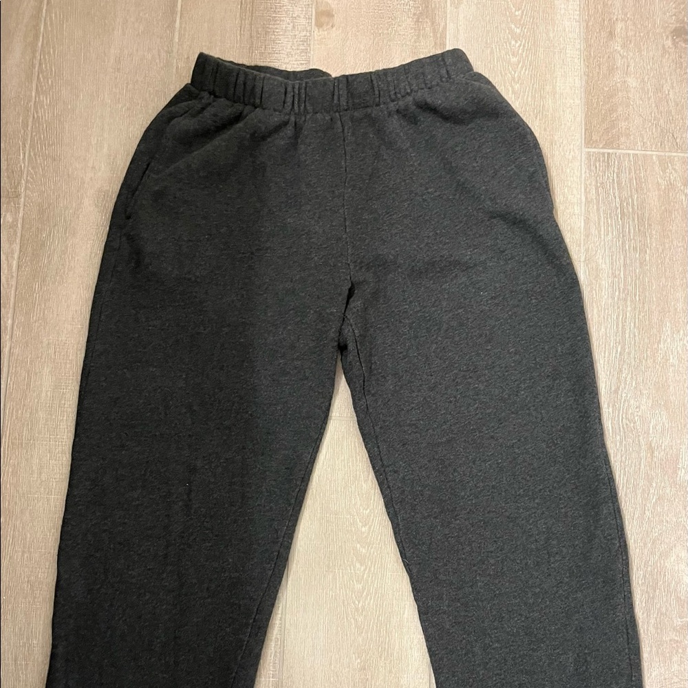 Brandy Melville dark gray jogging pants. One size. Perfect condition